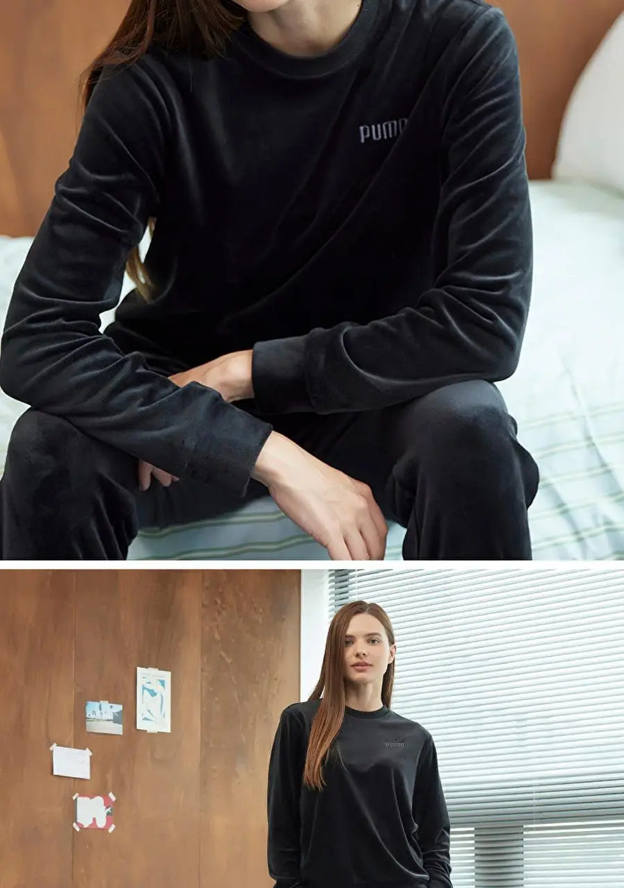 [푸마] 소프트 벨루아 여성 홈웨어 상의 택1 상세페이지 3